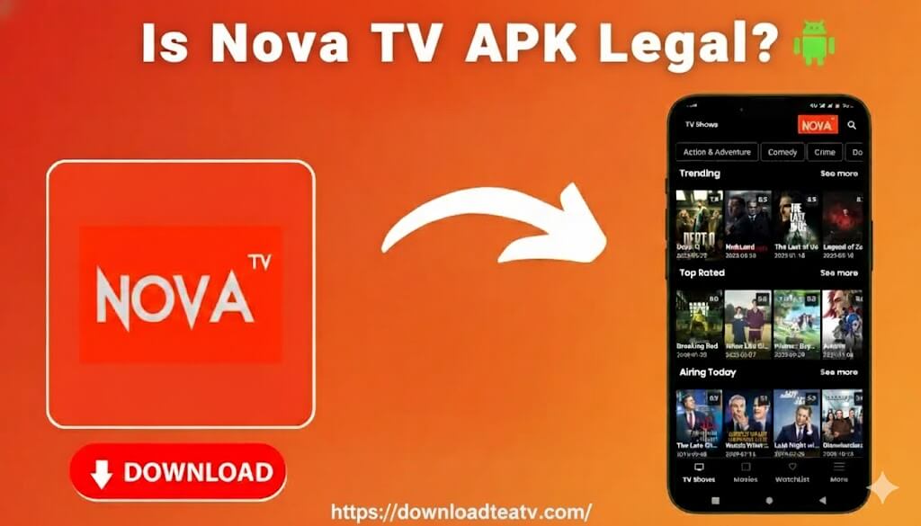 Is Nova TV APK Legal?